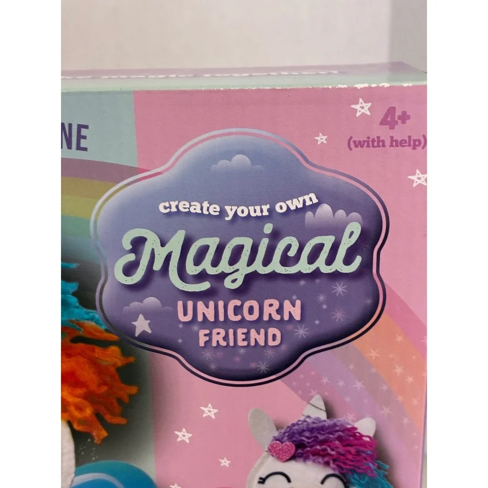 Craft-tastic Magical Unicorn Friend DIY‎ Plush Craft Kit Ages 4+ 84 Pieces NEW